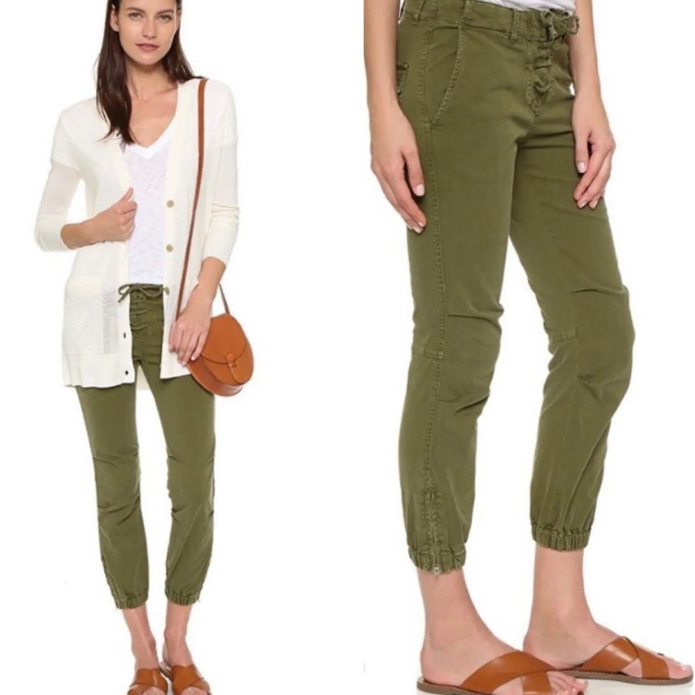 Nili Lotan Cropped Cargo Pants